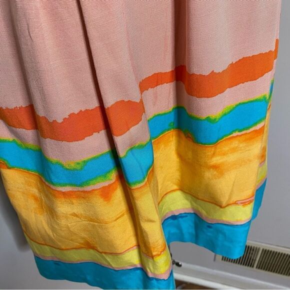 Tracy Reese for Anthropologie Painterly Pleated Dress - Picture 5 of 11